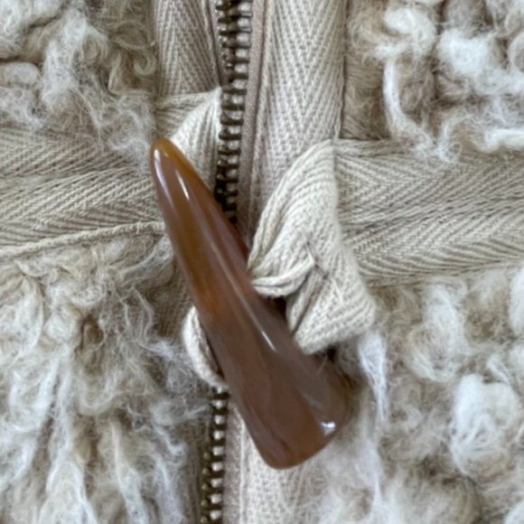 Anthropologie Brenna Faux Fur Coat M - Picture 5 of 12